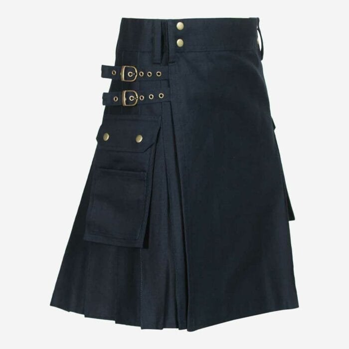 Dark Blue Utility Kilt