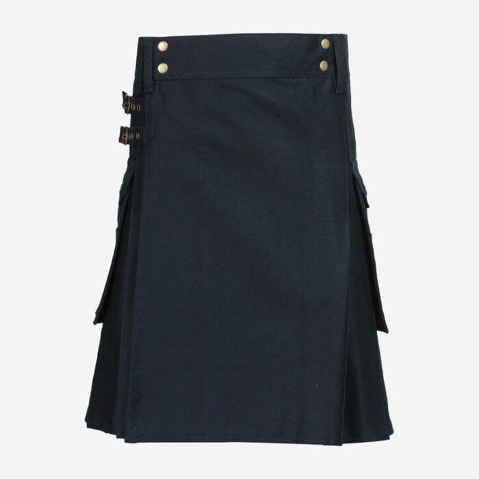 Dark Blue Utility Kilt