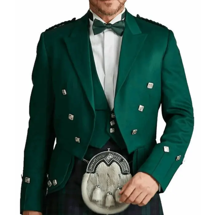 Scottish-Green-Prince-Charlie-Jacket