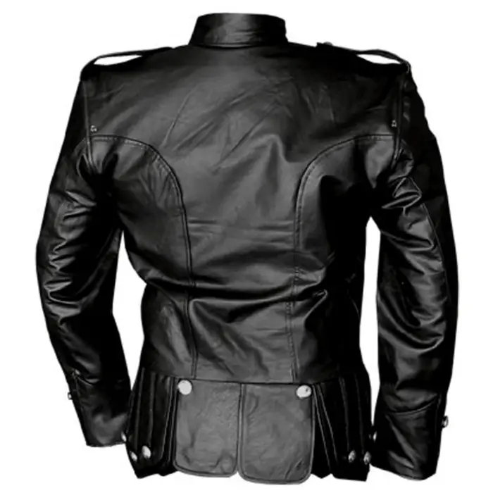 Genuine-Black-Leather-Doublet-Jacket