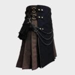 Black-And-Brown-Gothic-Hybrid-Kilt