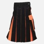 Black-And-Orange-Utility-Hybrid-Kilt