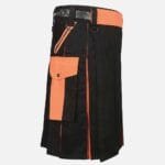 Black-And-Orange-Utility-Hybrid-Kilt