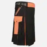 Black-And-Orange-Utility-Hybrid-Kilt