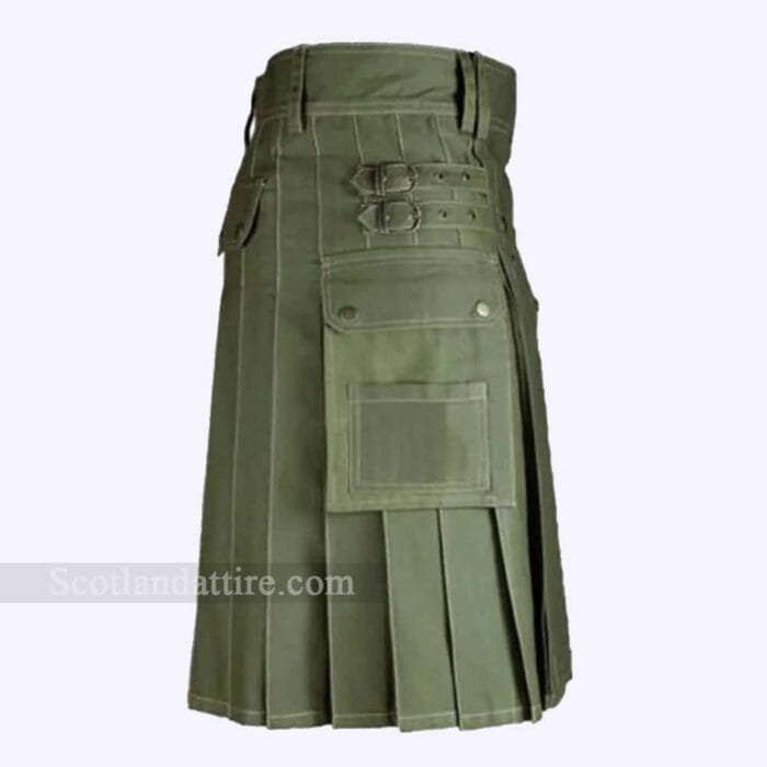 Olive-Green-Kilt